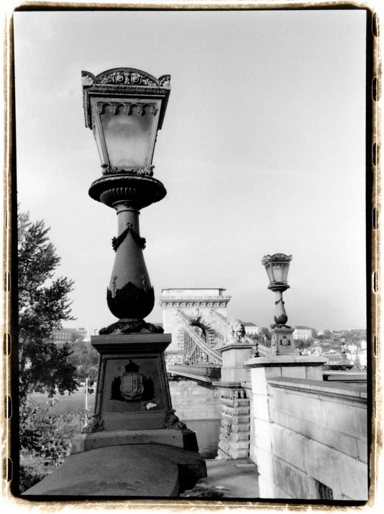 Chain Bridge over the Danube River