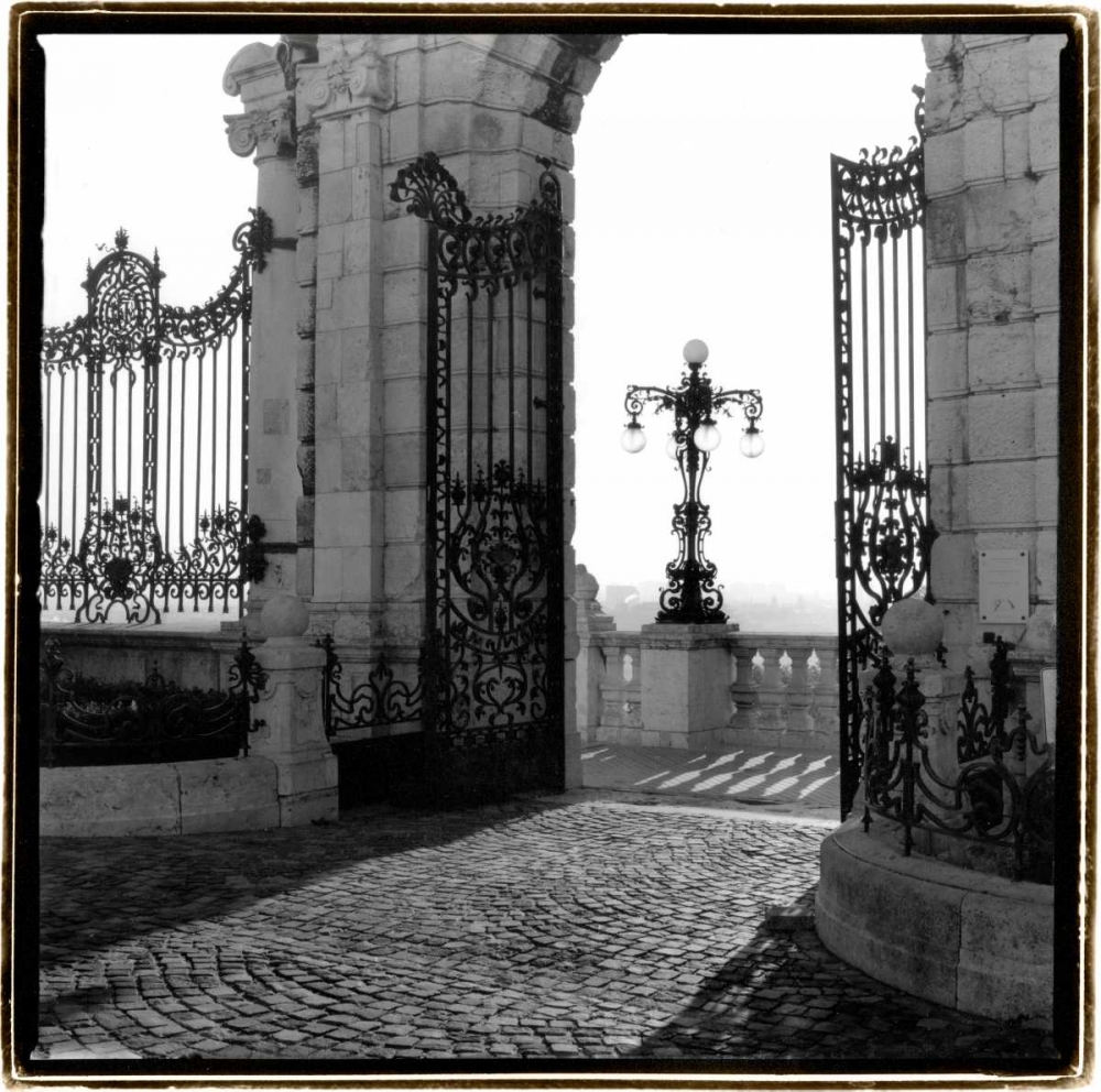 Gates to the Royal Palace, Budapest