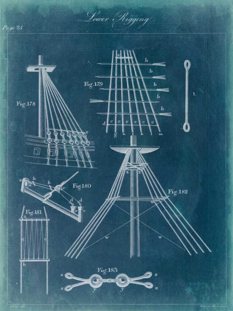 Nautical Detail Blueprint II