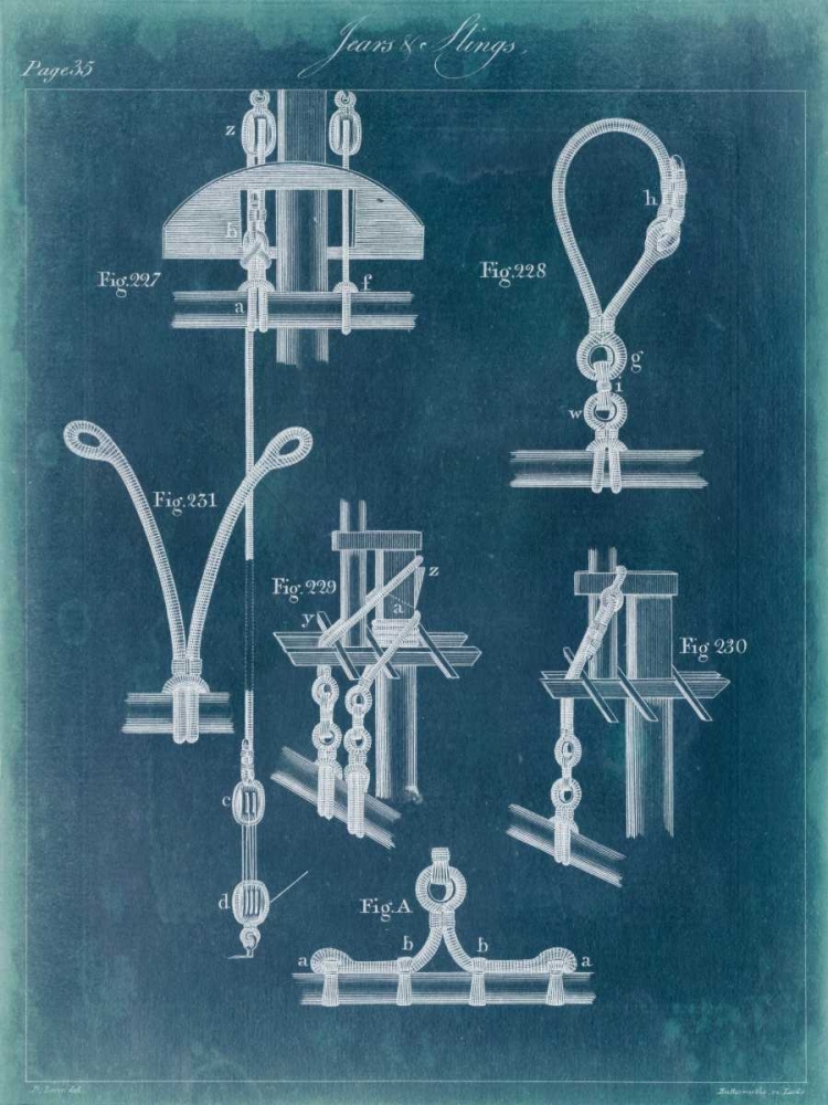 Nautical Detail Blueprint IV
