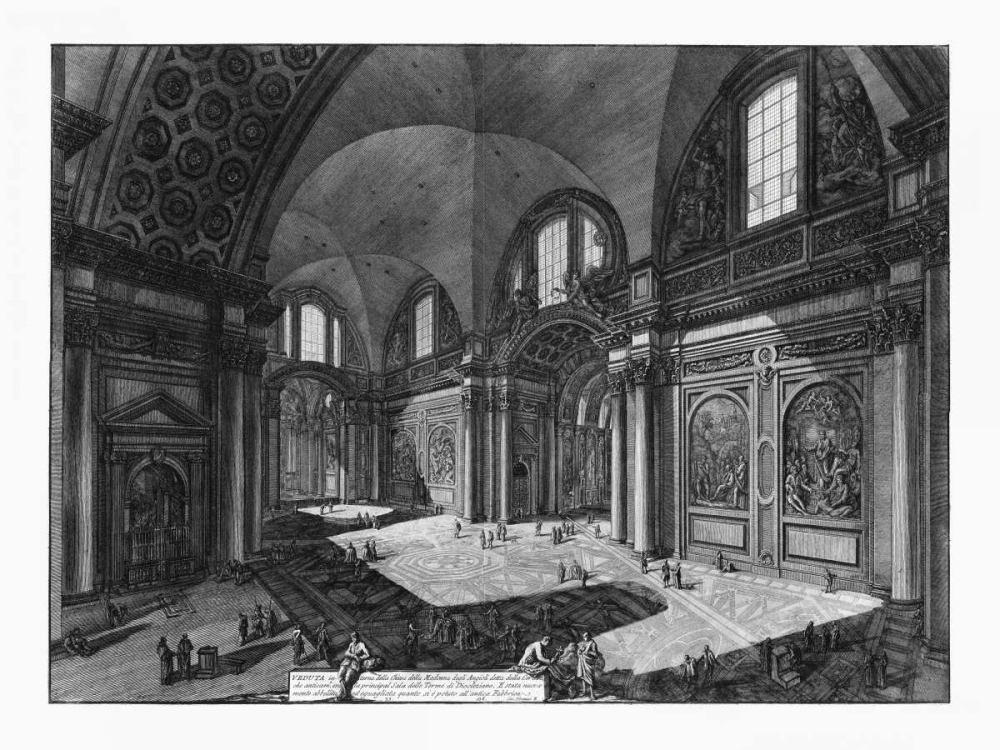 Veduta interna della Chiesa della Madonna