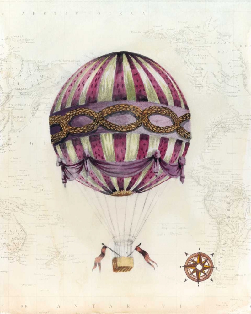Vintage Hot Air Balloons I