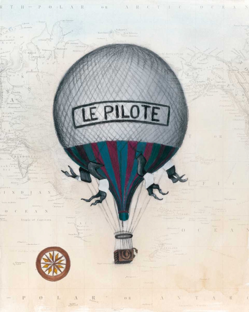 Vintage Hot Air Balloons II