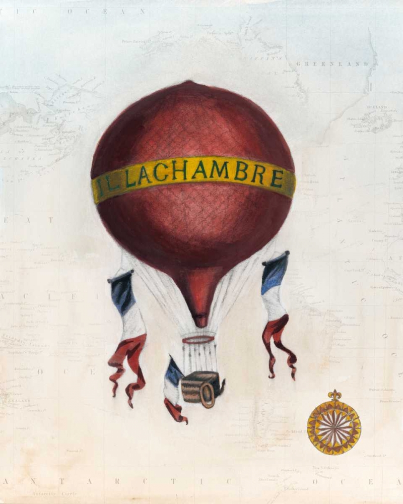 Vintage Hot Air Balloons III