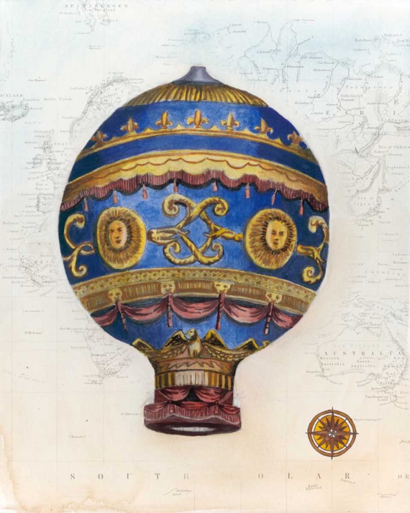 Vintage Hot Air Balloons V