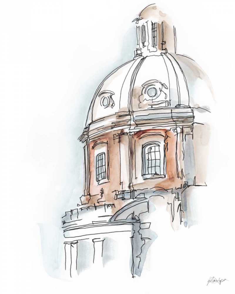 European Watercolor Sketches III