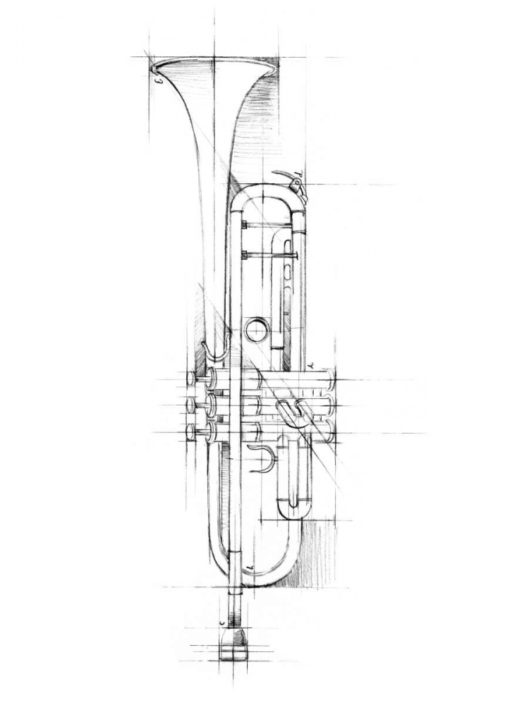 Trumpet Sketch