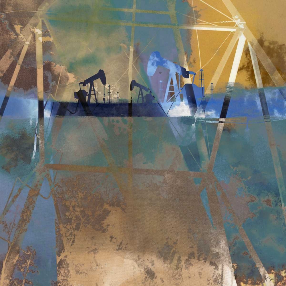 Oil Rig Abstraction I