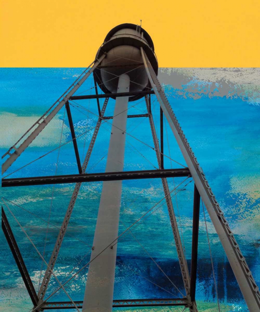 Water Tower Abstract