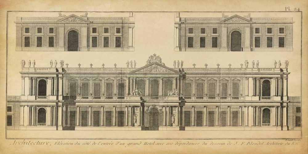Elevation du Grand Hotel