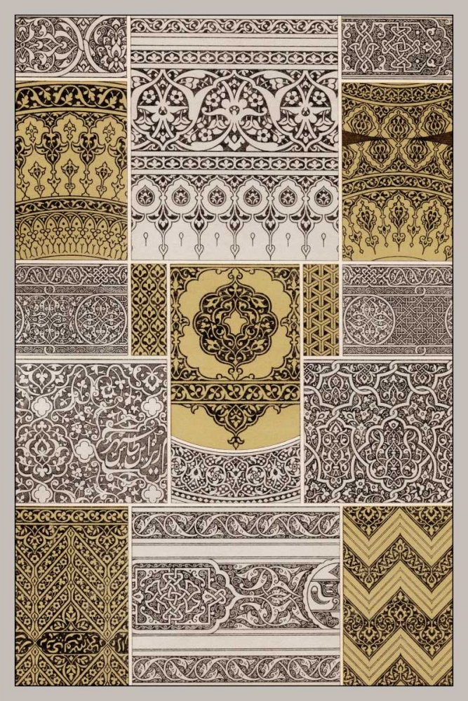 Ornament in Gold and Silver II