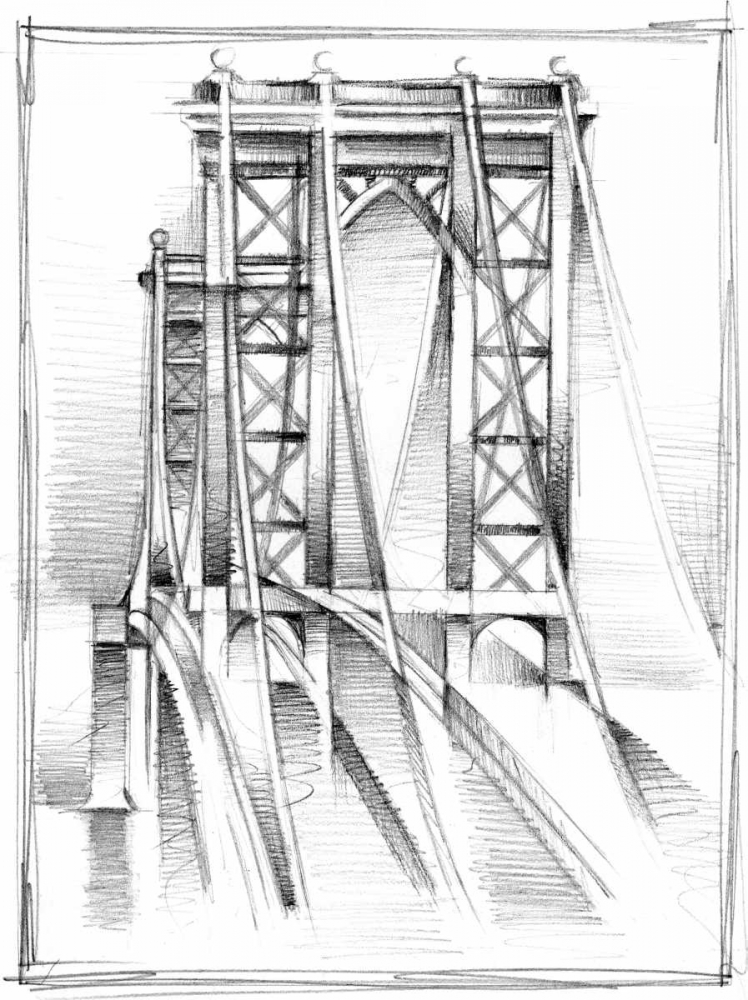 Art Deco Bridge Study I