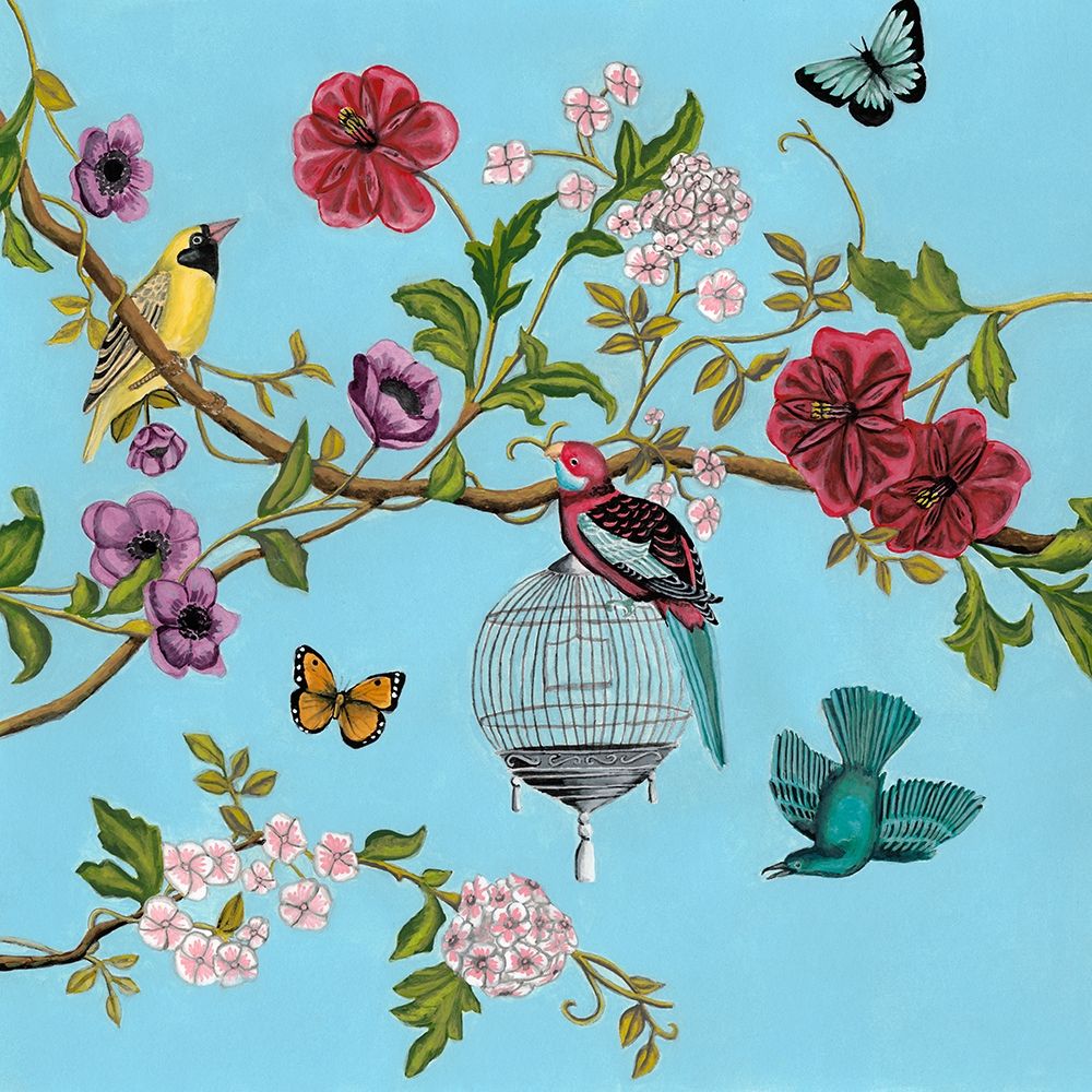 Bird Song Chinoiserie II