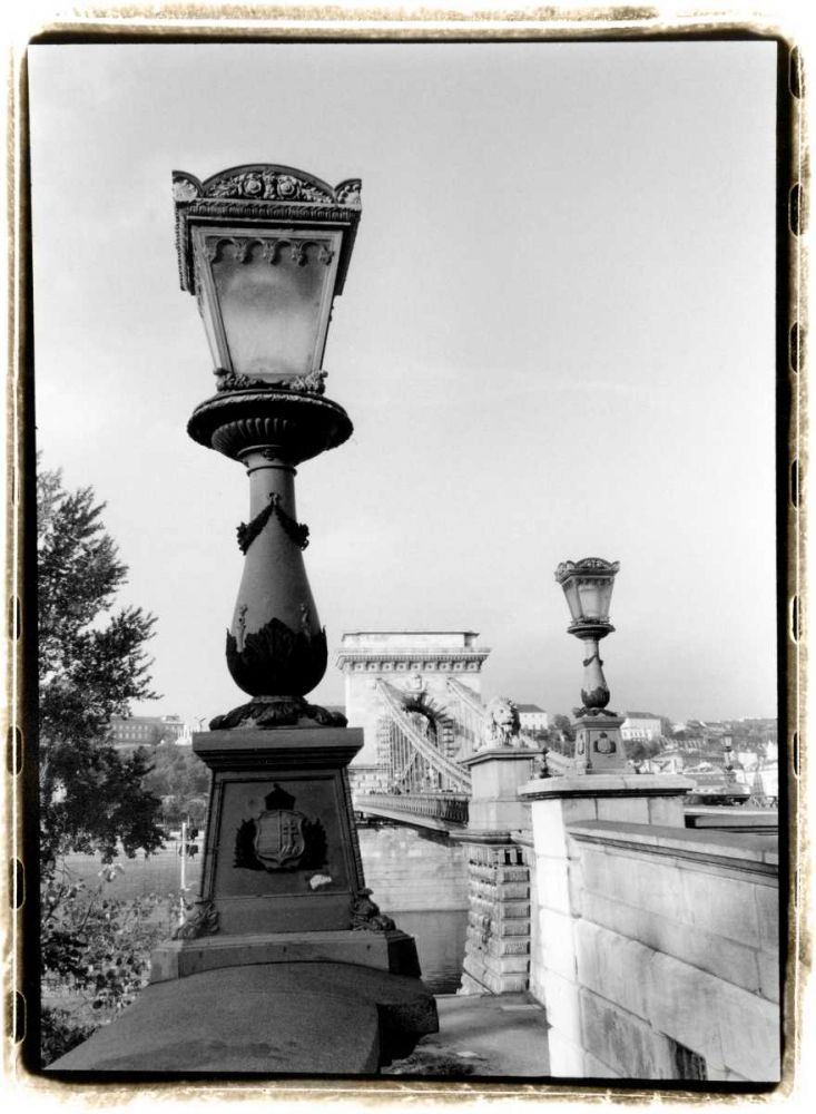 Chain Bridge over the Danube River