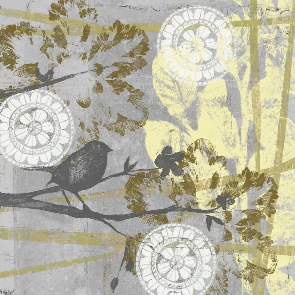 Serene Bird and Branch II