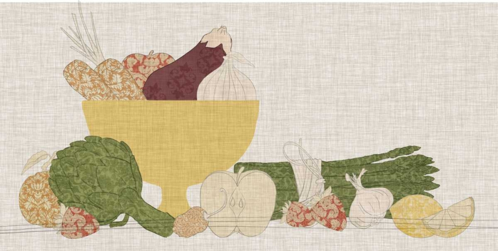 Contour Fruits and Veggies IV