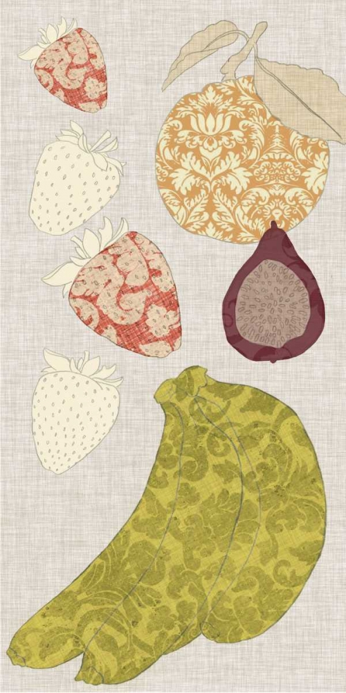 Contour Fruits and Veggies VIII