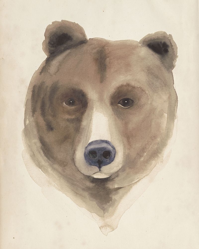 Watercolor Animal Study VI