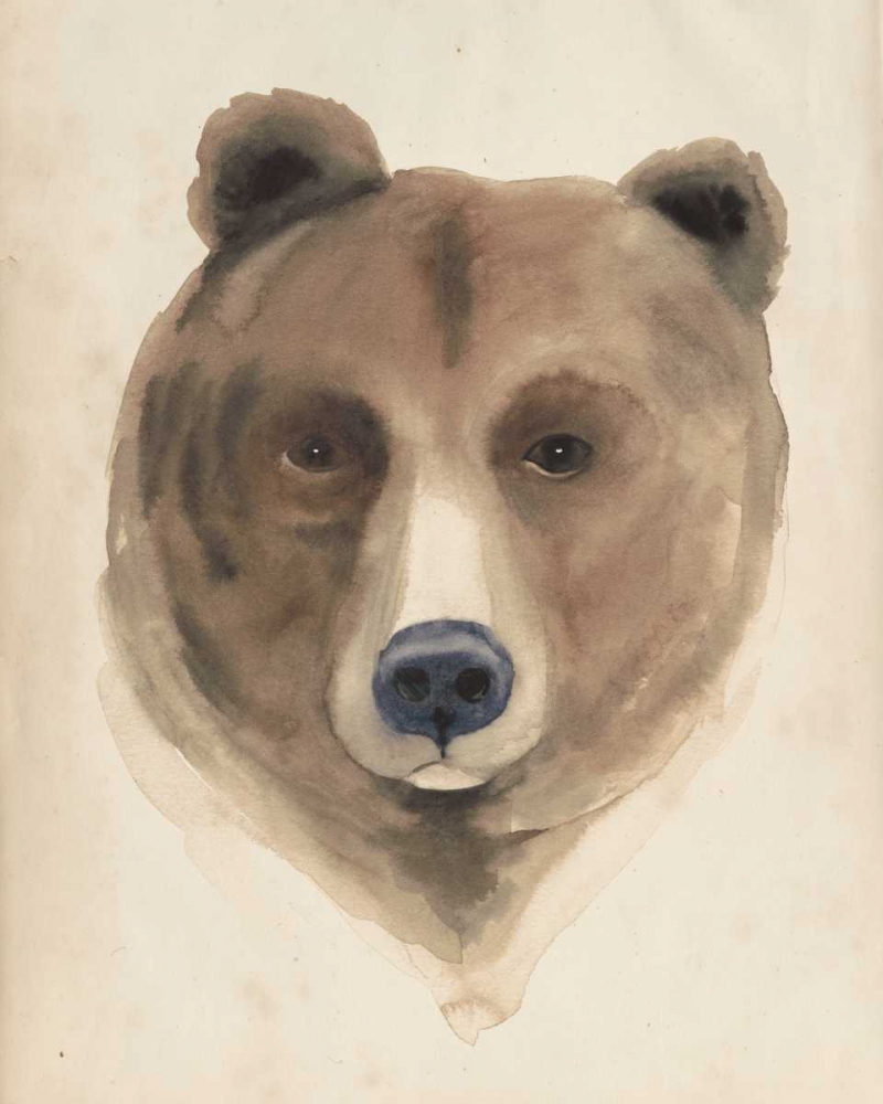Watercolor Animal Study VI