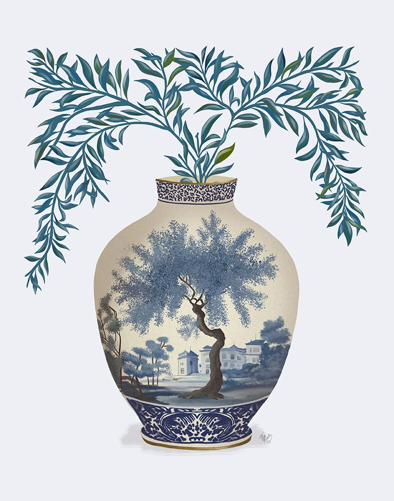 Country House Vase And Vine