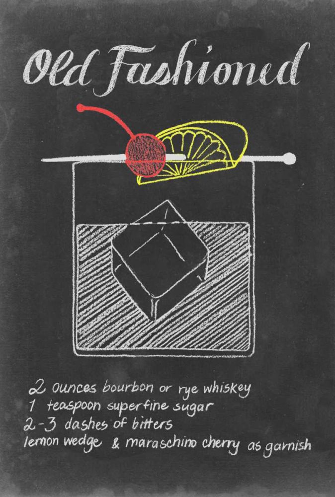 Chalkboard Cocktails Collection E