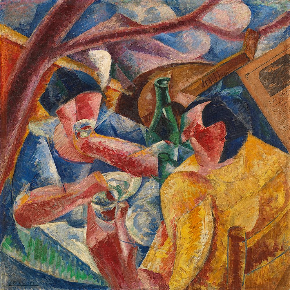 Sotto il pergolato a Napoli, 1914