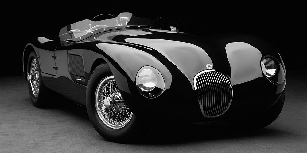 1951 Jaguar C-Type (BW)