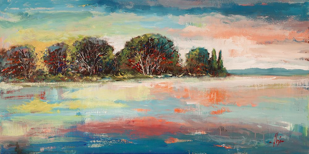 Sera sul lago