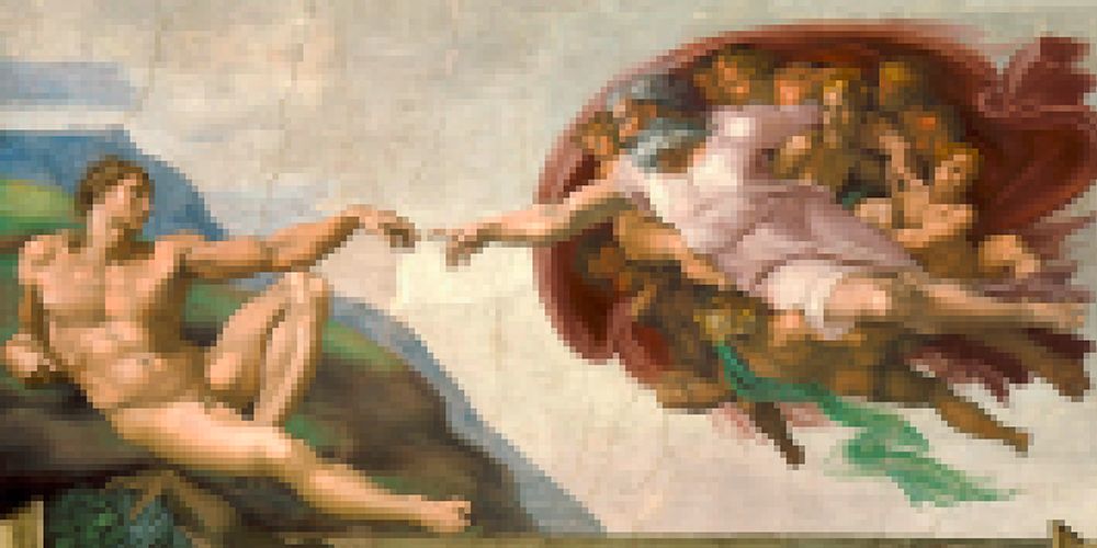 The Pixelation of Adam