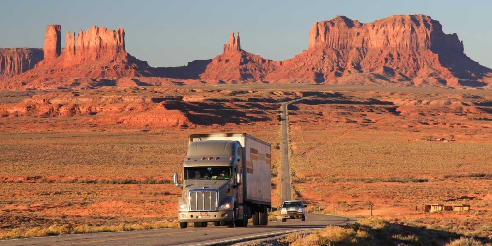 Highway Monument Valley USA