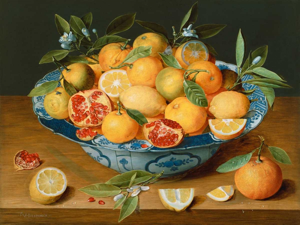Still Life with Lemons - Oranges and a Pomegranate
