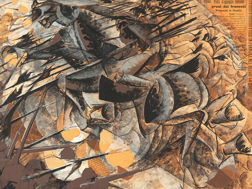 Carica di lancieri, 1915