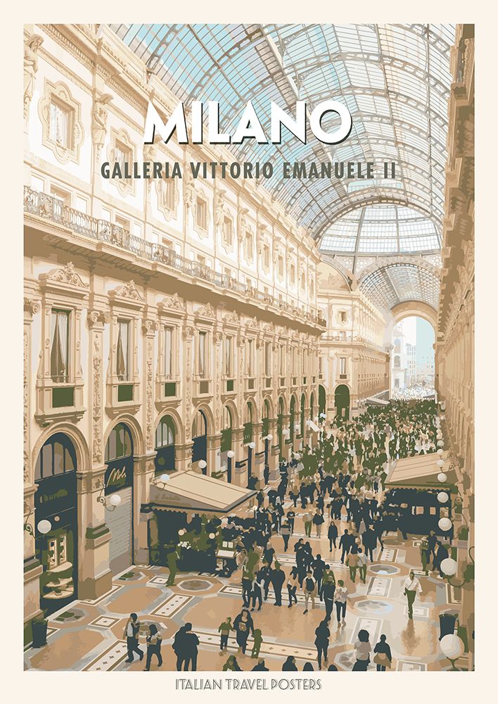 Milano: Galleria Vittorio Emanuele II
