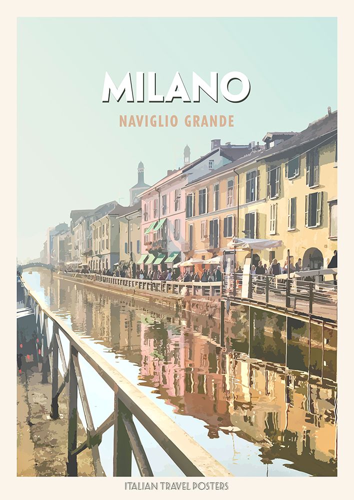 Milano: Naviglio grande