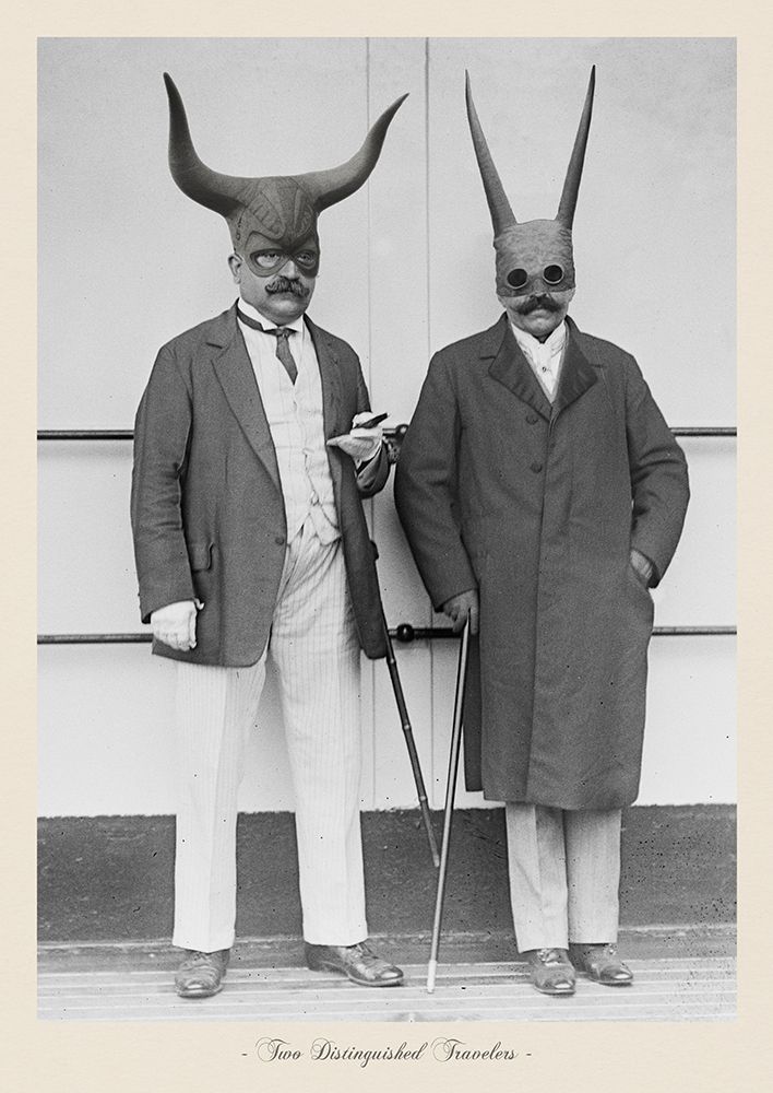 Two Distinguished Travelers