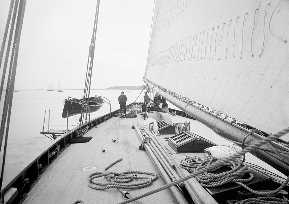 Deck of Mayflower, 1886
