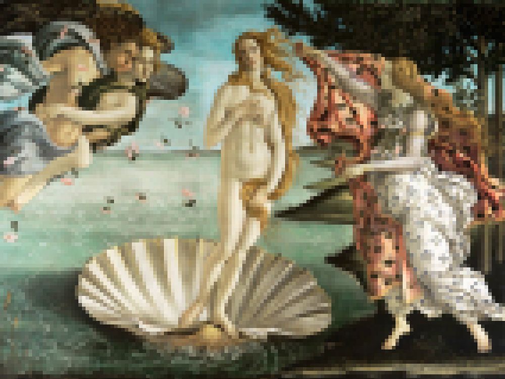 The Pixelation of Venus