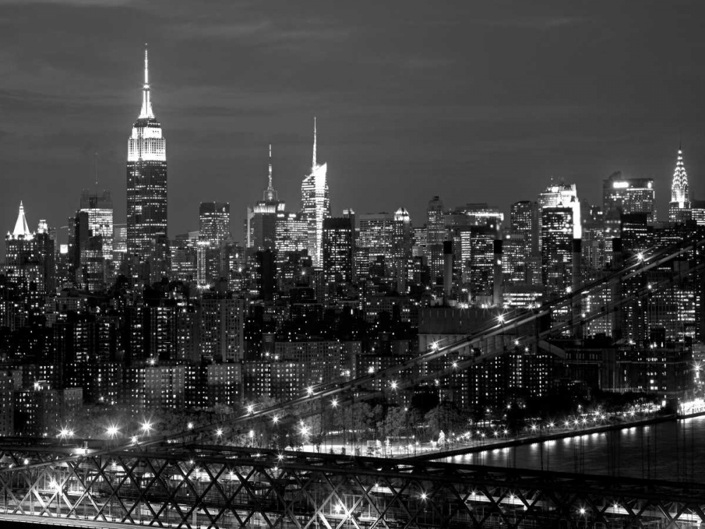 Midtown Manhattan at night