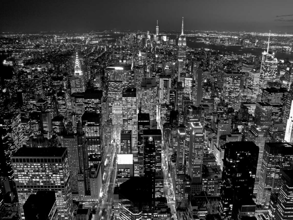 Midtown Manhattan at night