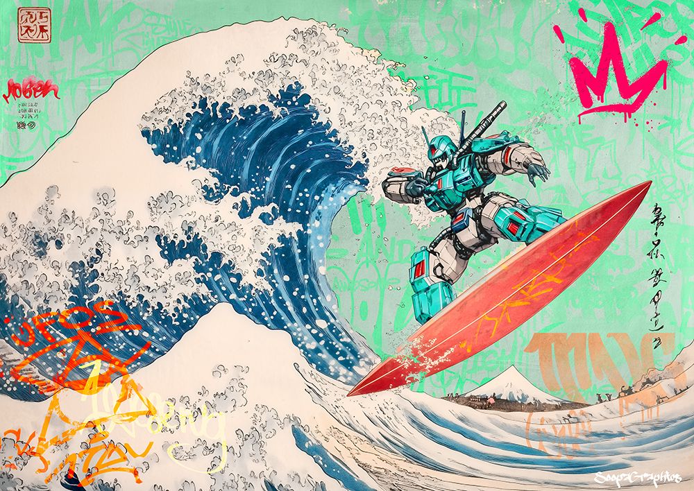 Mecha Surfing Machine