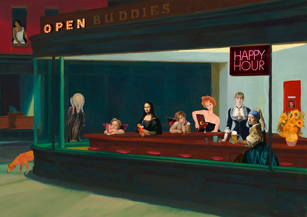 An Art Night Out (detail)