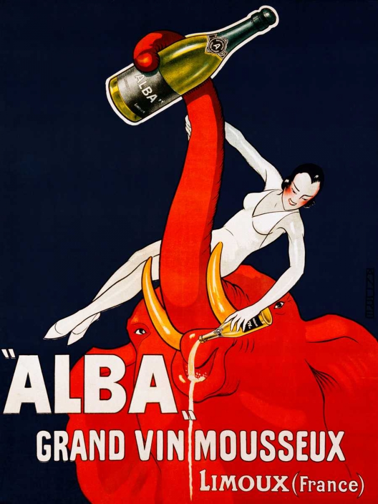 âAlbaâ Grand Vin Mousseux ca. 1928
