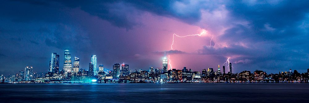 Storm over New York City