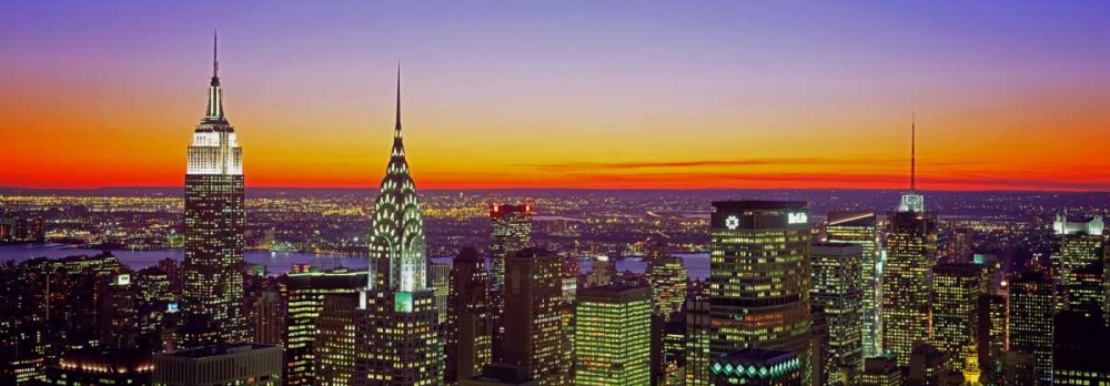 Midtown Manhattan at Sunset NYC