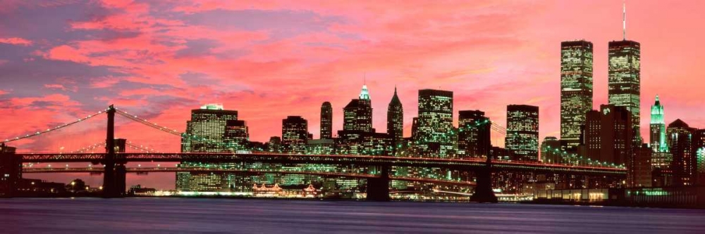Manhattan at night
