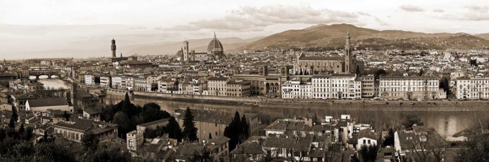 Panoramic view of Florence
