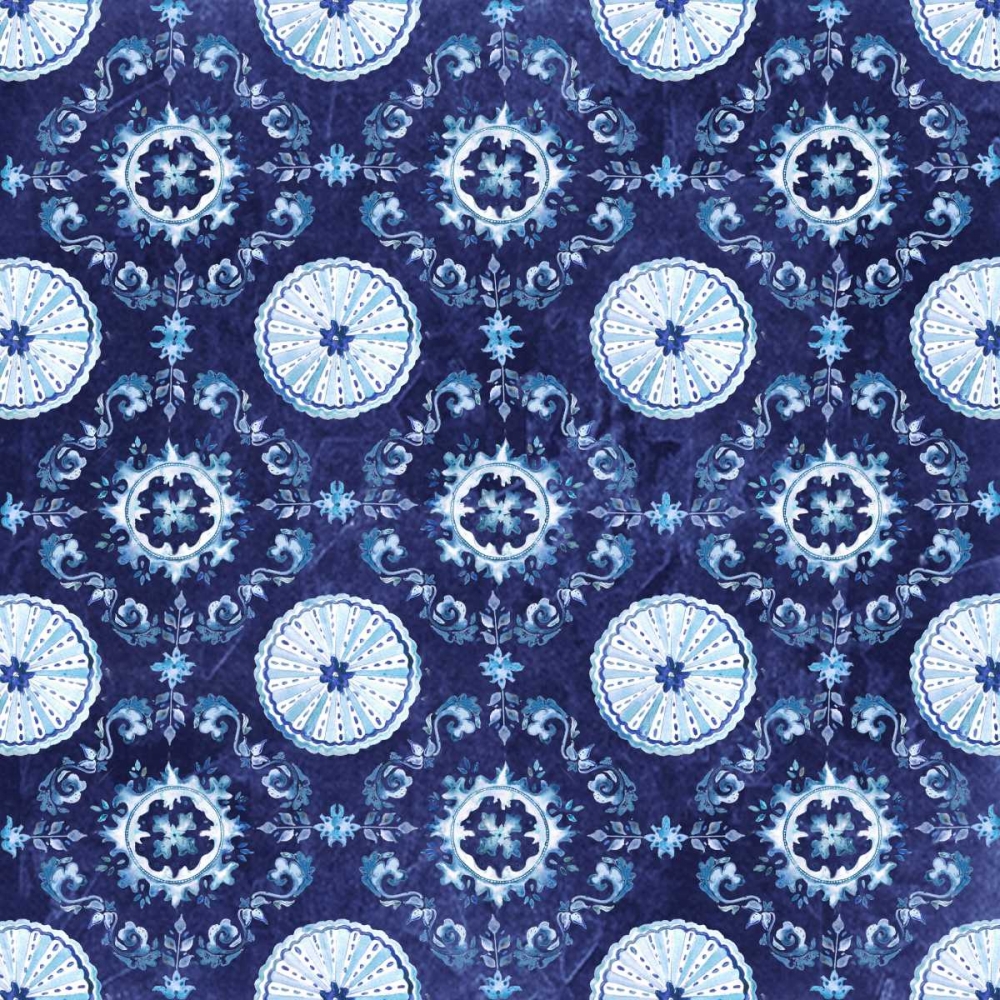 Artisan Medallions Indigo III