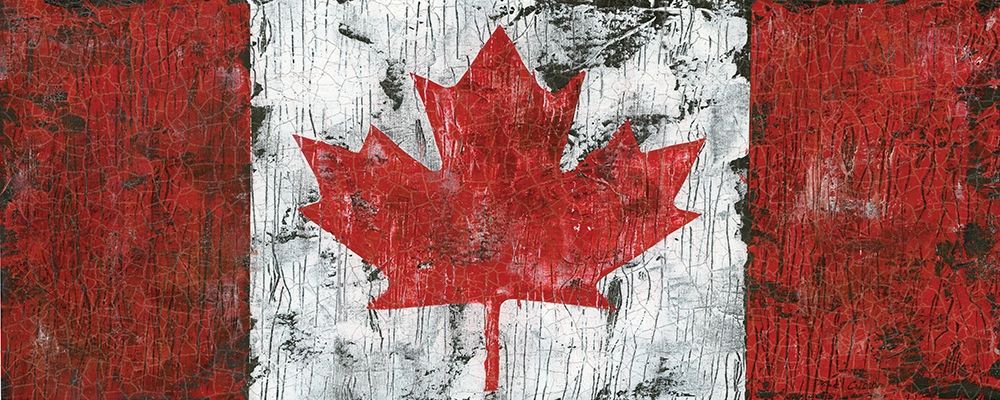 Canada Maple Leaf Landscape