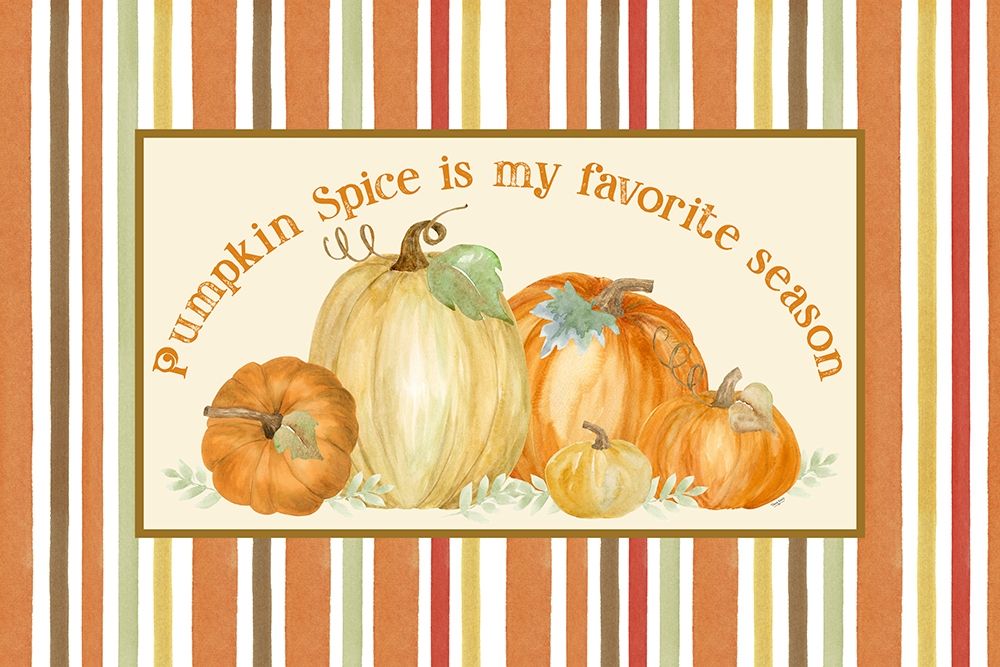 Pumpkin Spice Season landscape