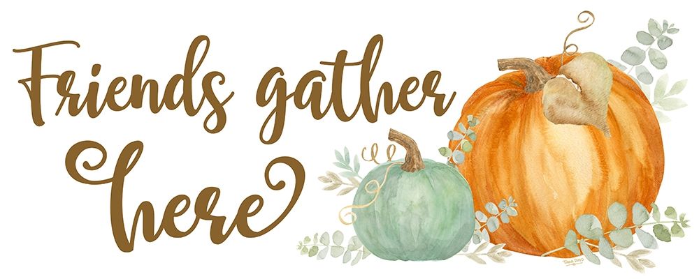 Pumpkin Tranquility panel I